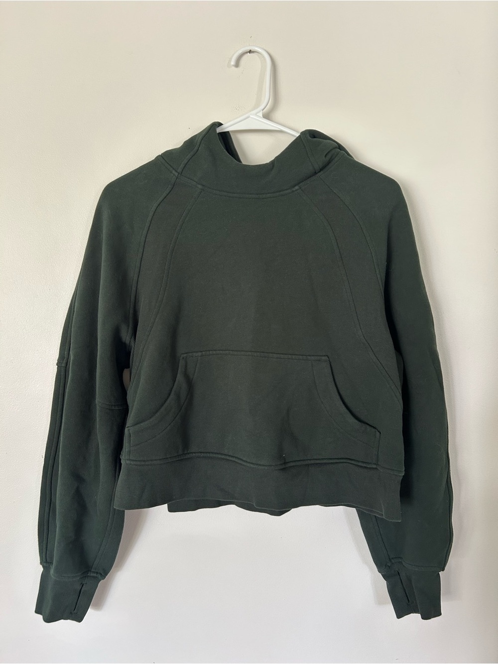 Lululemon Scuba Oversized Hoodie Forest Green XS/S